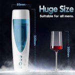 Automatic Male Masturbator Telescopic Rotation Silicone Piston Masturbation Cup Vagina Real Pussy Adult Sex Toys For Men Machine