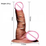 Realistic Dildo Silicone Cock Vagina Massage Dick With Suction Cup Skin Feeling Soft Penis Sex Toys For Woman Masturbation