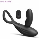 Male Prostate Massager Anal Toys Butt Plug Vibrators For Man Vibrating Buttplug Anal Prostate Stimulator Men Sex Toys homme