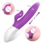 S-HANDE Powerful 18 Speed G Spot Sex Toys for Woman Vibrator G Spot Dildo Dual Vibration Female Vagina Clitoris Silicone