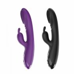 Intelligent Heating 7 Mode Vibration Women Masturbation G-spot Silicone Material Dildo Vibrator