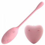 Wireless control vibrating love egg vagina ball, shrinking vagina ball, G-spot clit vibrator, female adult sex toy lesbian