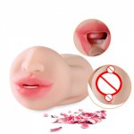 New Male Masturbator For Men Sex Toys Silicone Artificial Vagina Real Pussy Blowjob Oral Sex Tools Masturbation Cup Adult Toys