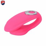 Mlsice Recharge 10 Speeds Silicone double-end Vibrator We Design Vibe Adult Sex Toy Vibrators For Women Couples Sex Products