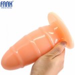 FAAK Sex Toys Anal Plug Silicone Buttplug Women and Men Anal Sex Big Size Butt Plugs Anal Sex Toys