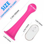 Sex Vibrators Wireless Remote Control Vibrator With Suction Cup Anal Plug G-spot Vaginal Anal Stimulation Sex Toys for Couples