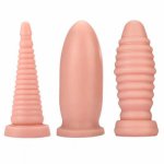 New Huge Anal Plug Big Thread Pull Bead Anus Dilator Butt Plug Vagina Anal Masturbation Dildo Stimulation Anal Sex Toy For Adult