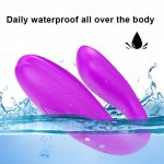 Dual Motor U Shape Clitoris Vibrators G Spot Vibrator Wireless Remote Control Sex Toy For Woman Silicone Stimulator 10 Frequency