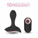 Anal Sex Toys for Men and Women Male Butt Plug Vibrator with Multiple Vibration Modes Whole Body Relief Prostate Massage Tool