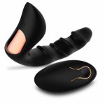 Male Prostate Vibration Massager For Man Anal Plug Remote Control Anal Waterproof Power Motor Mode Hip Silicone Adult Toy