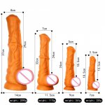 Super Big Silicone Realistic Dildo Soft Female Masturbation Animal Dildo Suction Cup Huge Horse Dildo Thick Artificial Penis Toy