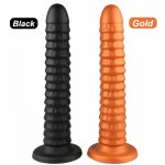 long anal plug large silicone dildo with suction cup butt plug anus expansion stimulator big anal beads adult sex toys for woman