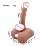 Realistic Penis Insertable Anal Dildo Soft Silicon G-Spot Stimulation Masturbation Sex Dolls Erotic Product Toys For Women Gay