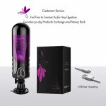 4D Pro Electric Piston Heating Male Masturbator Automatic Vibrator Rotation Telescopic Smart Voice Masturbators Sex Toys for Men