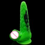 YOCY Realistic Dildos Silicone Huge Butt Plug Animal Suction Cup Dildo Big Testic Anus Massager Sex Toys For Lesbian Sex Shop