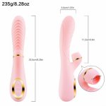 Clit Sucker Vibrator Oral Sex Licking G Spot Vibrator Clitoris Vagina Stimulator Adult Sex Toy for Women