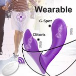 Wireless Remote Control Butterfly Invisible Panty Female Wearable Multispeed Vibrator Adult Silicone Sex Toy Masturbation