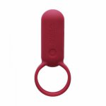 TENGA Japan New Vibrator Stimulation Cock Sexy Shop Penis Ring Black Carmine White USB Charging Waterproof Mute Vibration Ring