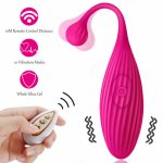 Wireless Remote Control Vibrator for Women Silicone Vibrating Egg Dildo Vibrator Clit G-spot Stimulator Adult Sex Toys for Women