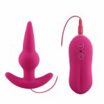 10 Speed Silicone Anal Sex Toy Prostate Massager Vibrating Anal Plug Anal Vibrator Butt Plug Erotic Sex Toys for Men,Gay Sex Toy