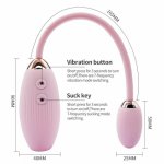 Clit Sucker Female Vibrator Sex Toys For Women sucking vibrating egg G Spot Stimulator Vaginal Masturbator