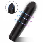 Bullet Vibrator Clitoral Stimulation Rechargeable Lipstick With 10 Vibration Modes Nipple G-spot Stimulator Sex Toys For Women