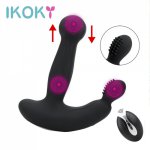 Ikoky, IKOKY Male Prostate Massager Masturbator Butt Plug Vibrators Anal Plug Vibrator Sex Toys for Men Anus Stimulation Remote Control