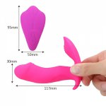 OLO Heating Vibrator Wearable Dildo Vaginal Massage 10 Mode Female Masturbation Clitoris Stimulator Sex Toys for Woman