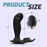 Wearable Vibrator Clitoris And G-Spot Stimulator Masturbation Dildo Toys Invisible Vibrating Silicone Vagina Massager For Women