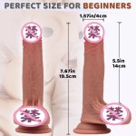 Double Layer Silicone Dildo Giant Dildo Female Masturbator Men Flirting Accessories Action 18 Sex Toy for Two People