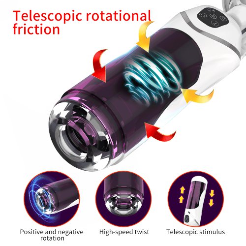 Fx Full Automatic Piston Telescopic Rotation Male Masturbator Cup Adult