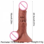 Skin Feeling Realistic Penis Sex Toys Liquid Silicone Big Dildos for Strapon Woman G-Spot Orgasm Sex Products.