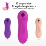 New Sucker Vibrator Oral Licking Ton-Gue Vibrating Nipple Sucking Relax Body Massage Sex Toys for Women Couples