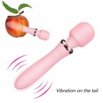 Powerful Magic Wand Vibrator, Sex toys for Women AV stick Clitoris Stimulator G-Spot Vibrator Vibrating Dildo Adult Sex Products