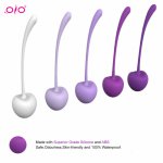 OLO Kegel Balls Smart love ball Vaginal tighten exercise machine Vibrator ,Vaginal Geisha Ball Ben Wa ball Sex toy for Woman