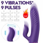 Waterproof Rabbit Clitoral Vibrator Sex Toys For A Couple Vagina Vibrator Female G Spot Vibrator Dildo Vibrating Massager Adults