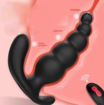 Anal Vibrator for Men Prostate Massager Wireless Remote Control Dildo Butt Plug Vibrator For Adult Masturbators Anal Sex Toys