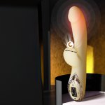 New Liquid Crystal Display AV Magic Wand Sucking Vibrator G-Spot Clitoris Independent Control Vagina Massager Sex Toys For Women
