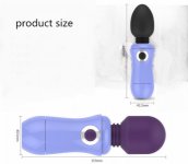 2021 Mini Vibrator Clitoris Stimulator Strong Dildo Sex Toy for women Magic Stick Vibrating spot Massager Orgasm Masturbation