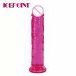 Realistic Big Dildo Soft Jelly Suction Cup Cock Penis Adults Toys Not Vibrator Anal Butt Sexy Toys for Woman Lesbian Erotic Shop