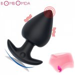 Anal Dildo Vibrator Wireless Remote Control Male Prostate Massager Huge Butt Plug Anal Expansion Anal Beads Sex Toys For Couples