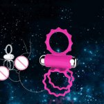 Penis Rings Vibrator Cock Ring For Sex Time Delay Silicone Ring Sex Ring For Men Bullets Vibrator For Couple