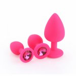 Multiple Colour Silicone Anal Plug Novice Anal Expansion Training Prostate Massage Sex Toys Unisex Adult Supplies Store