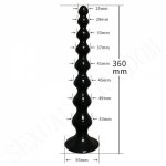 Super Long Pull Beads Anal Plug Powerful Suction Cup Silicone Dildo Female Masturbation Adult Sex Toys for Woman Man Gay