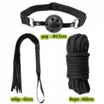 Fetish Sex Toys for Women BDSM Sex Bondage Restraint Kit Adult Games Erotic Toys Exotic Accessories Collar Gag Handcuffs for Sex