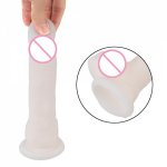 IKOKY Super Soft Simulation Small Dildo Fake Penis Inverted Model Realistic Dildo Female Masturbation Device Sex Toys for Woman