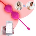 App Wireless Control Kegel ball 10-modes Vibration Vagina Tightening Ball Female Masturbator Vagina Clitoral Stimulator Sex Toys