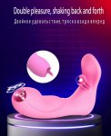 Powerful Clit Sucker Vibrator Tongue Vibrating Nipple Sucking Blowjob Clitoris Stimulator Sex Toys for Women Masturbator