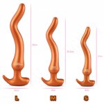 38cm Big Long Anal Plug Anus Masturbator Butt Dilator Vagina Stimulator Prostate Massager Erotic Adult Sex Toy for Woman and Man