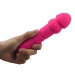 Silicone Magic AV Wand Body Massager Sex Toy Female Masturbator  7 speed Powerful clit Vibrators for Women Man Sex Products